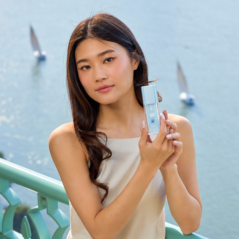 Baby Blue Morning Serum with SPF30